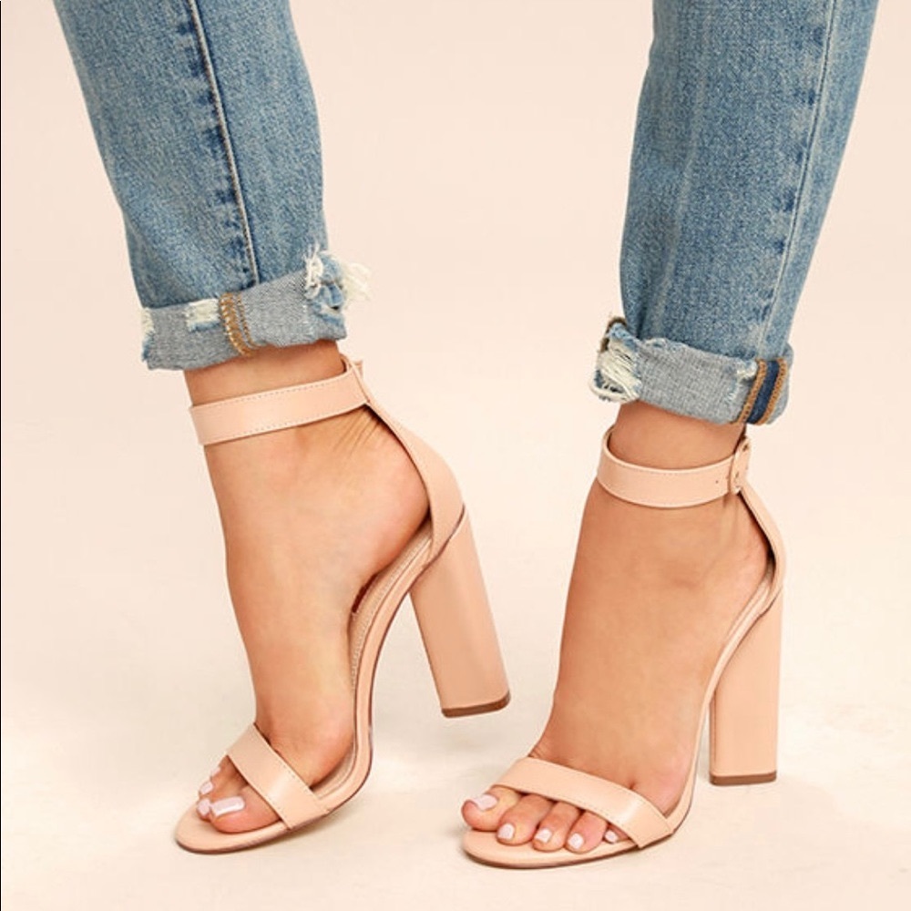 💋Lulu’s KAMALI Ankle Strap Heels!💋